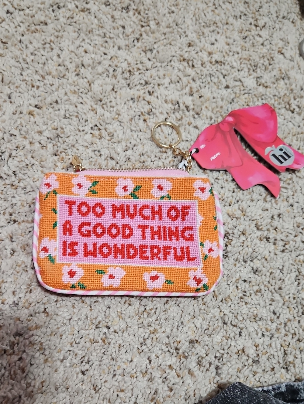 NWT Keychain Coin Pouch